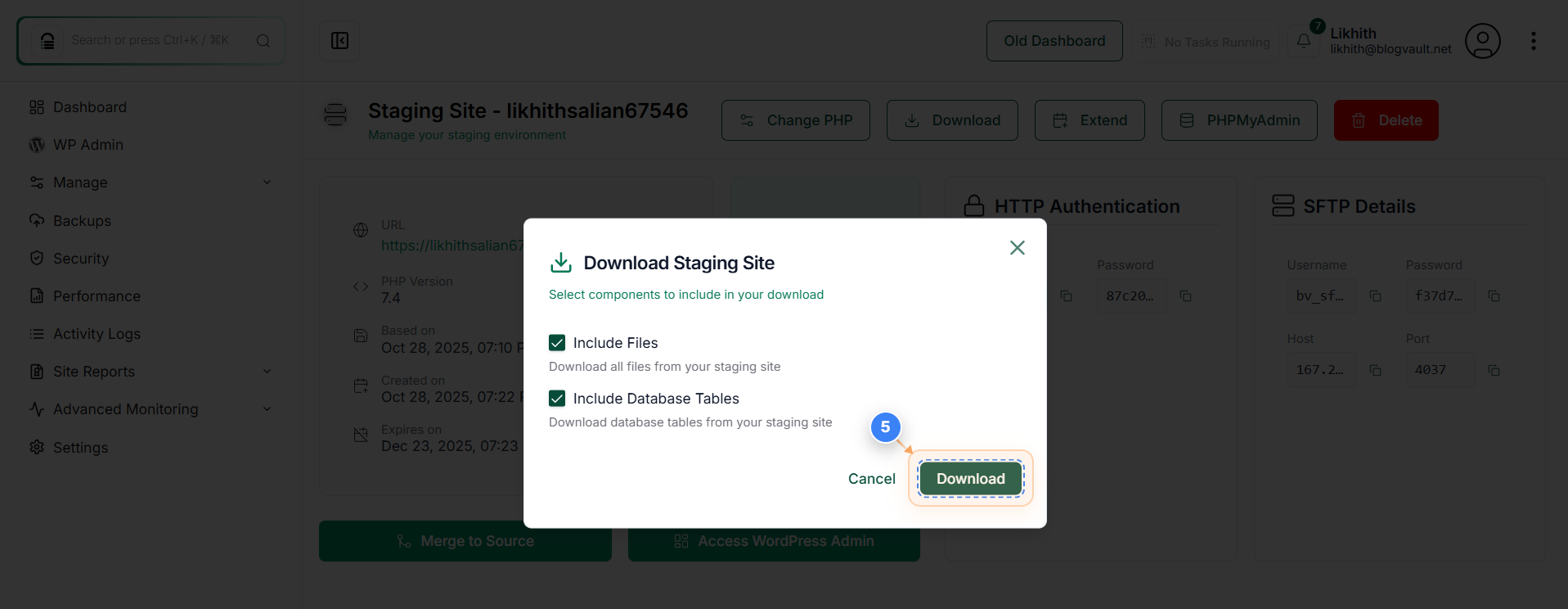 Step 4 screenshot