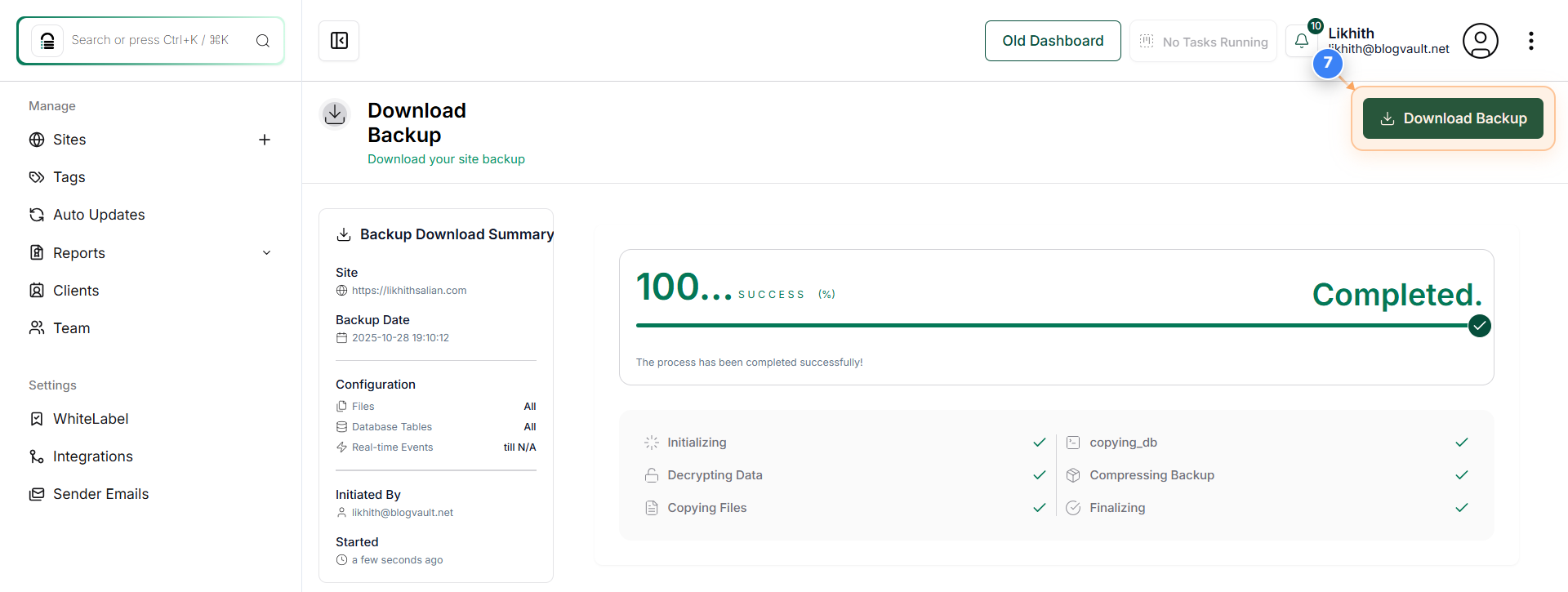 Step 7 screenshot