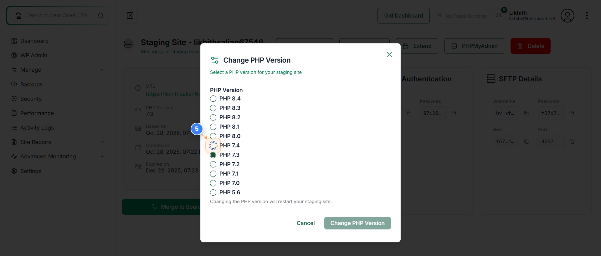 Step 4 screenshot