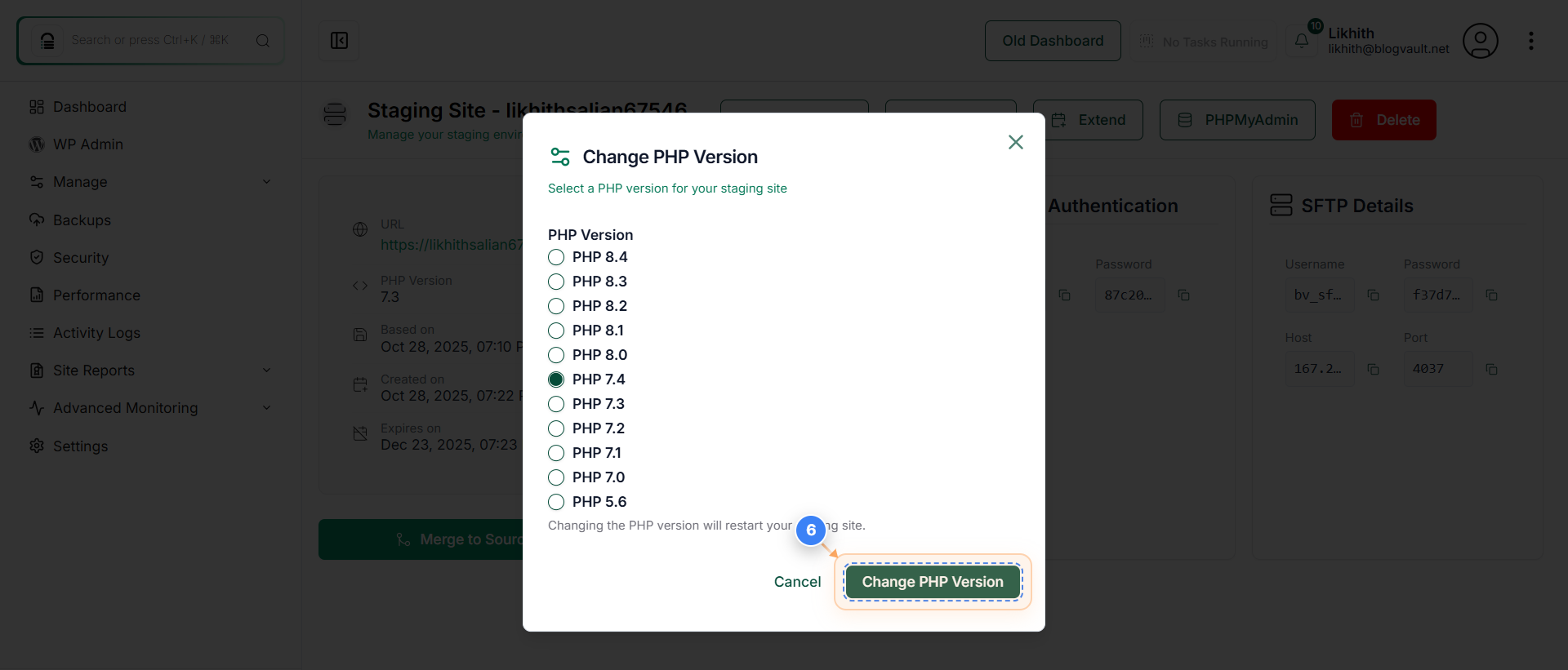 Step 5 screenshot