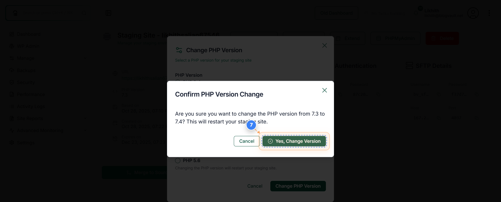 Step 6 screenshot