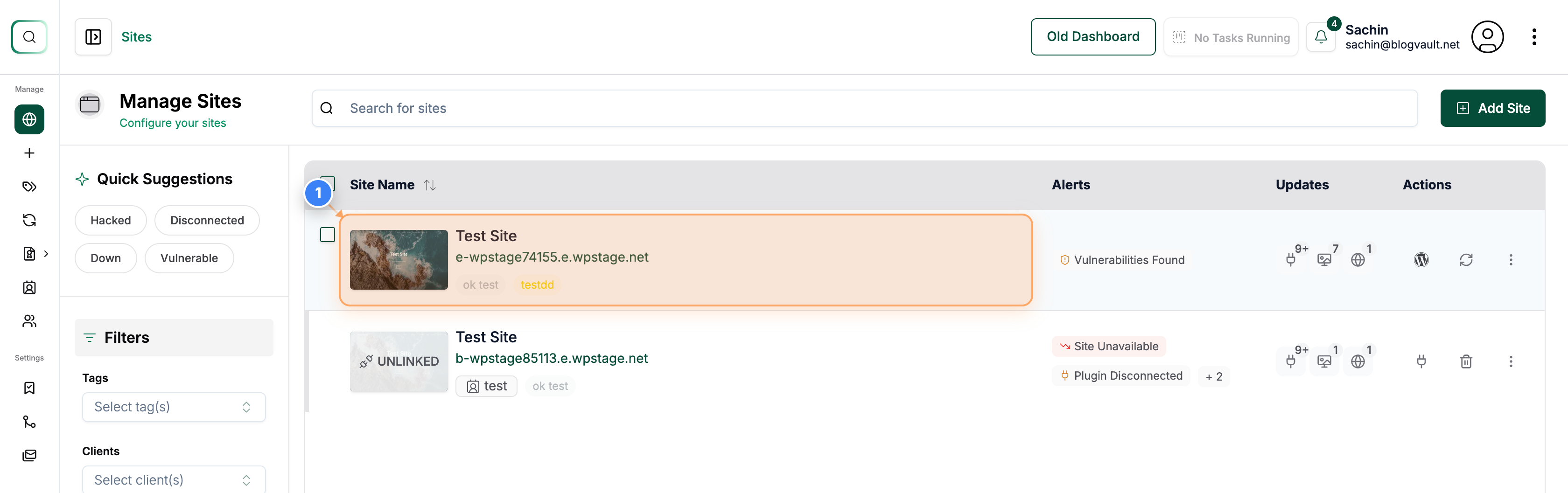Step 1 screenshot