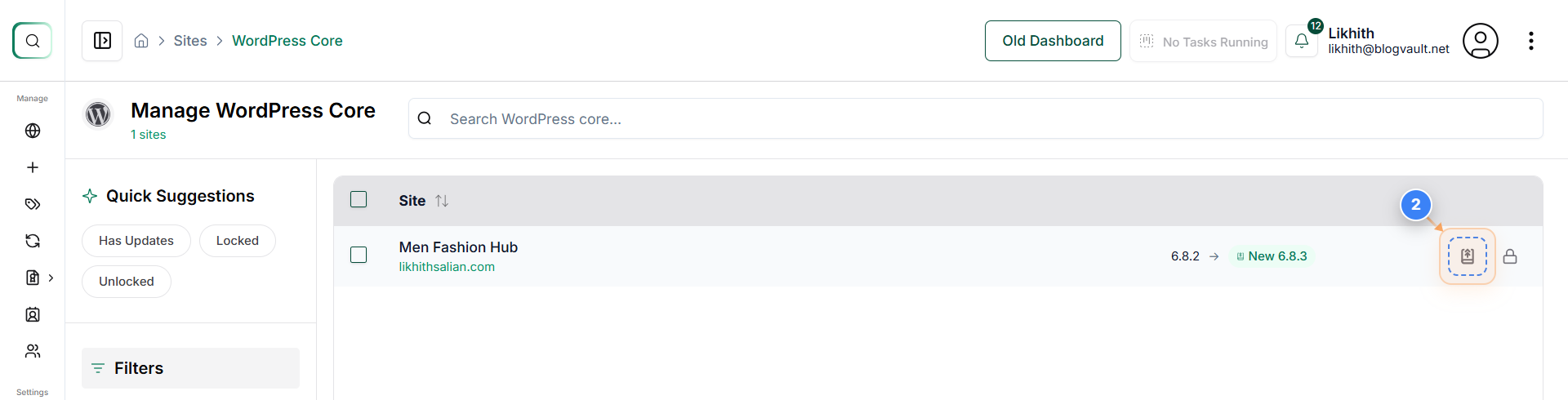 Step 2 screenshot
