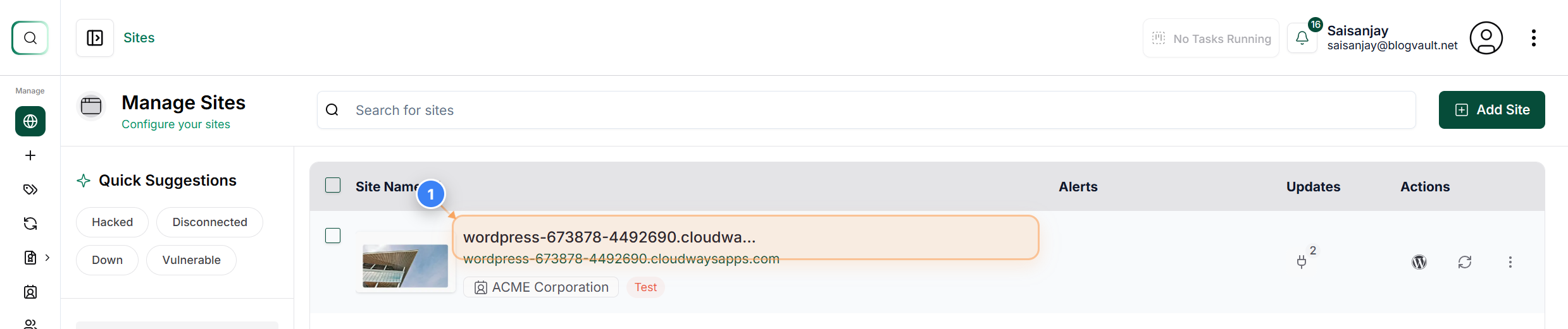 Step 1 screenshot