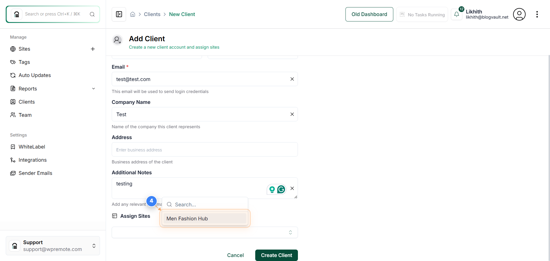 Step 4 screenshot