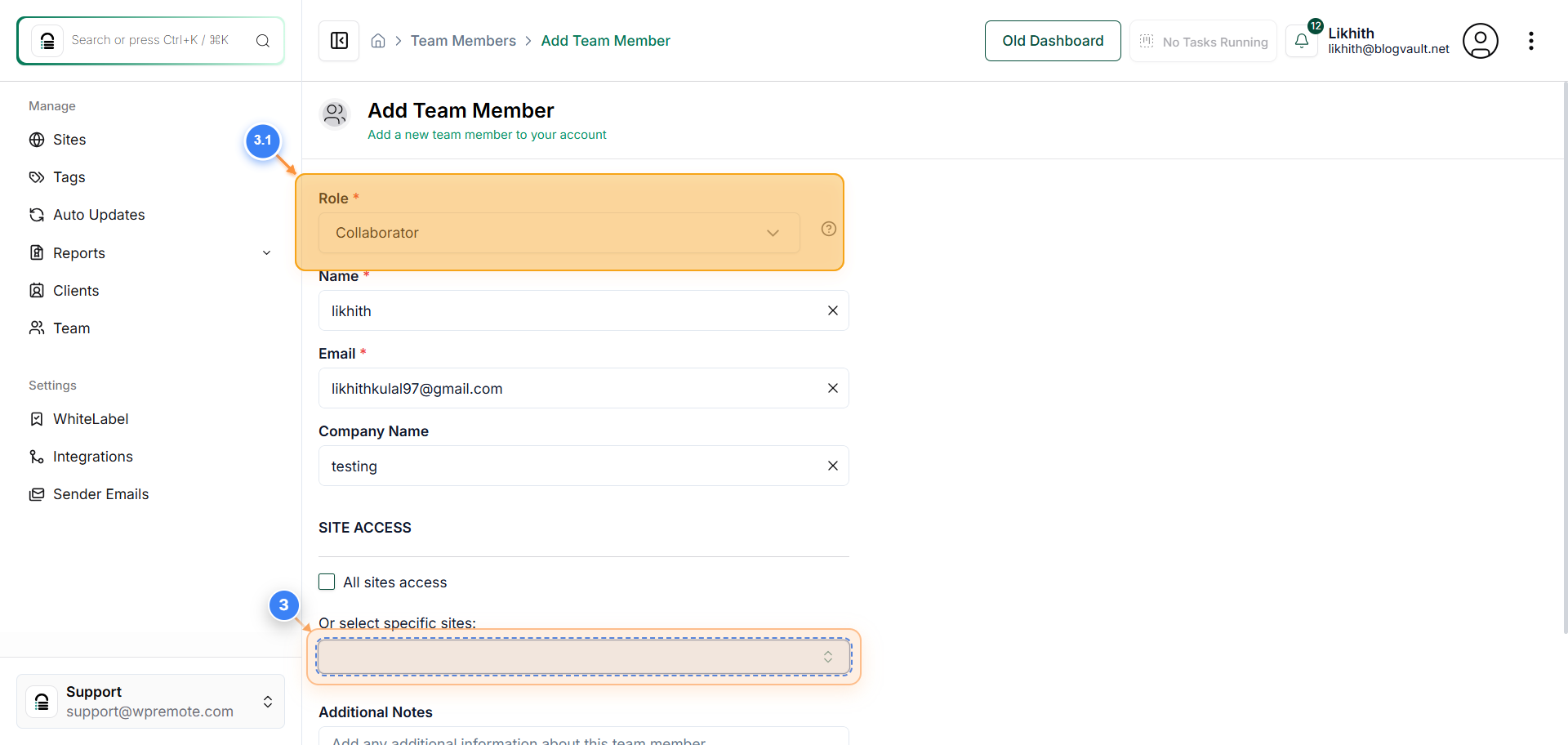 Step 3 screenshot
