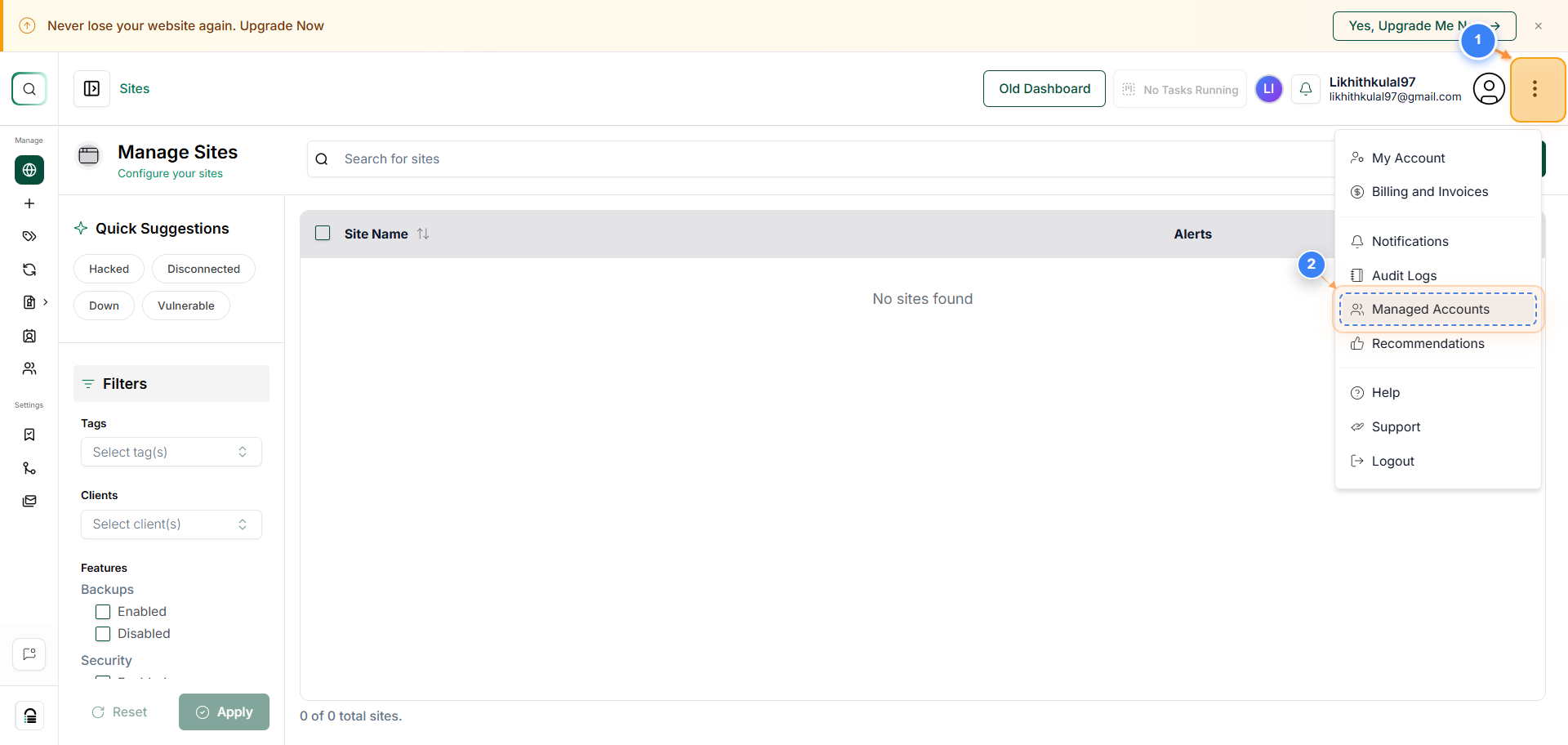Step 1 screenshot
