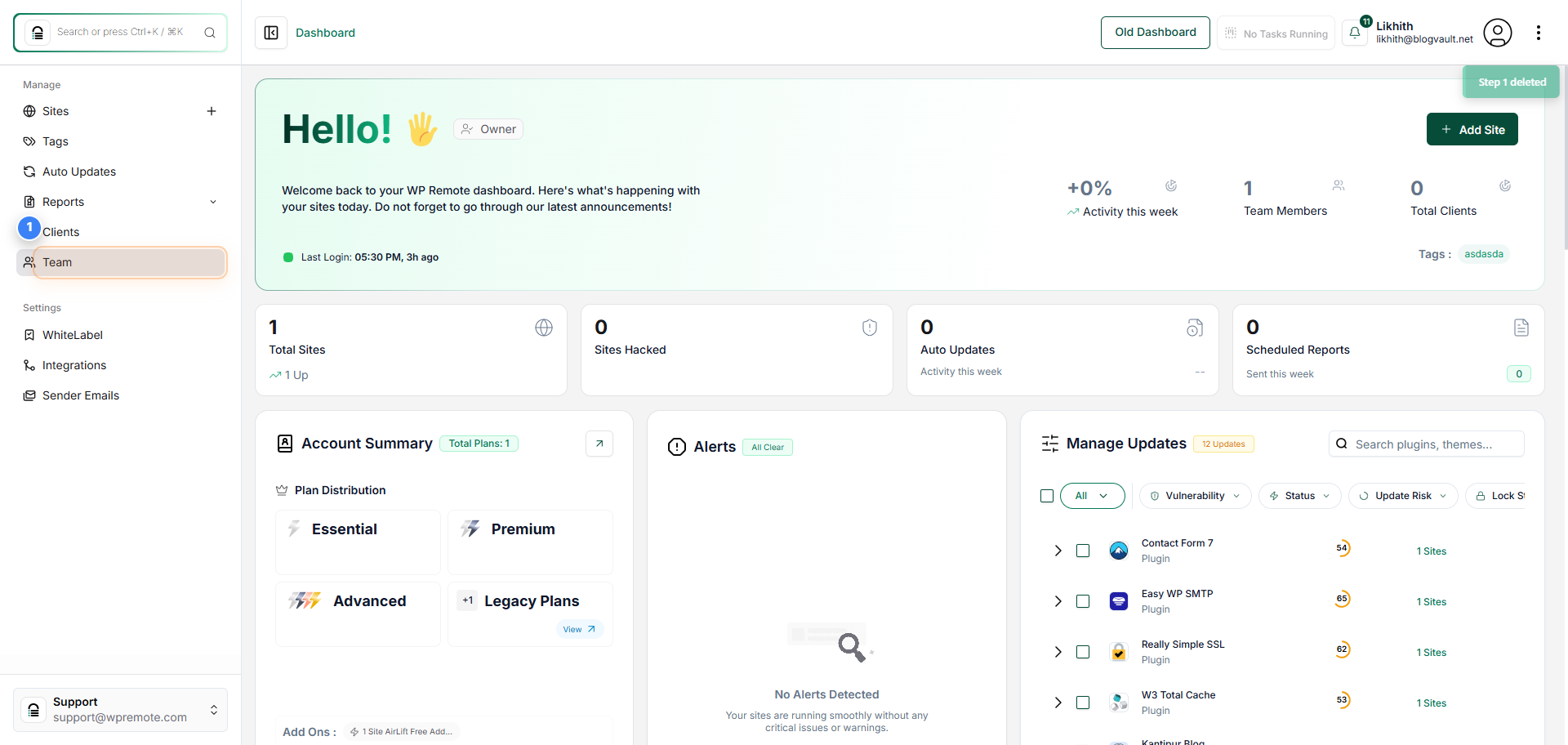 Step 1 screenshot
