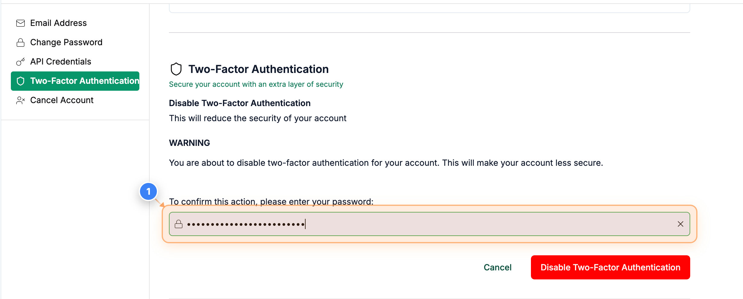 Step 1 screenshot