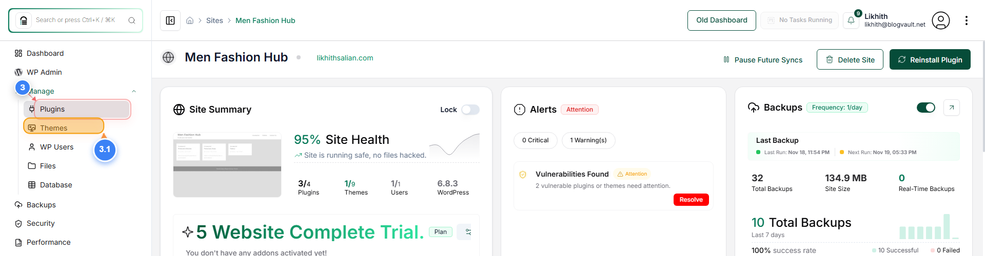 Step 3 screenshot