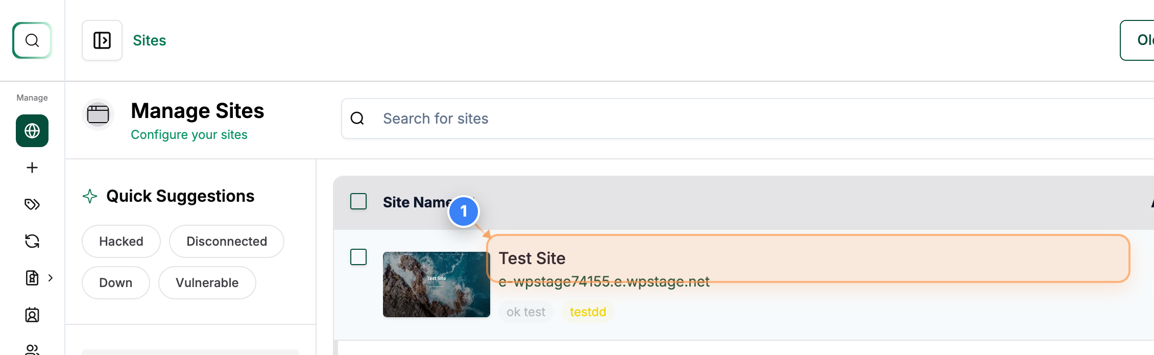 Step 1 screenshot