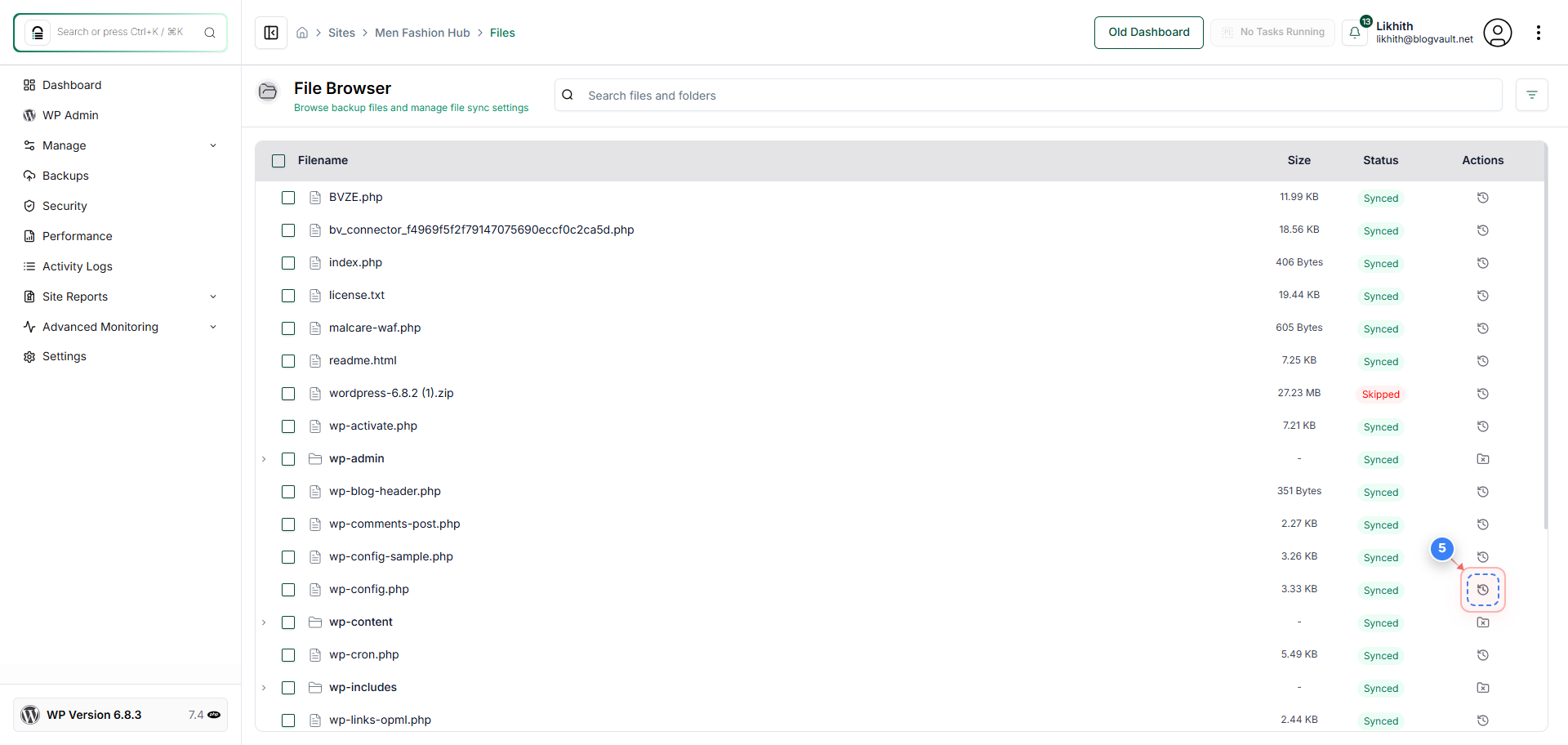 Step 5 screenshot