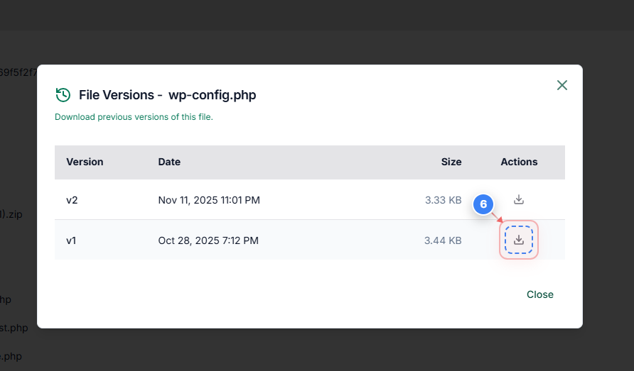 Step 6 screenshot