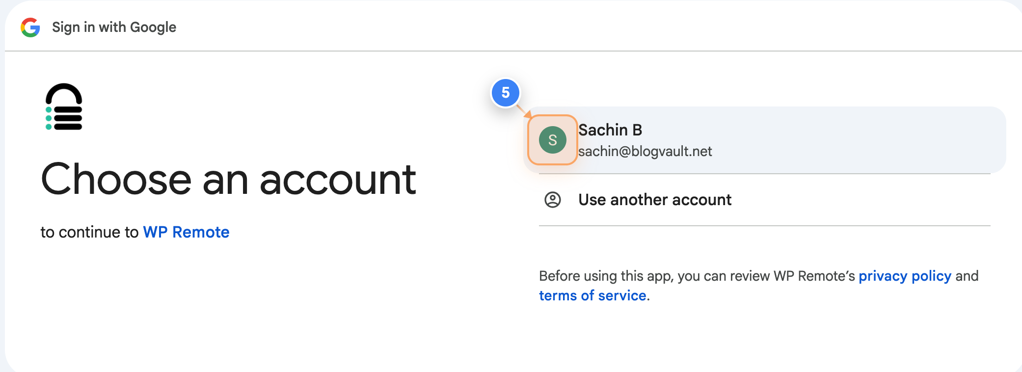 Step 5 screenshot