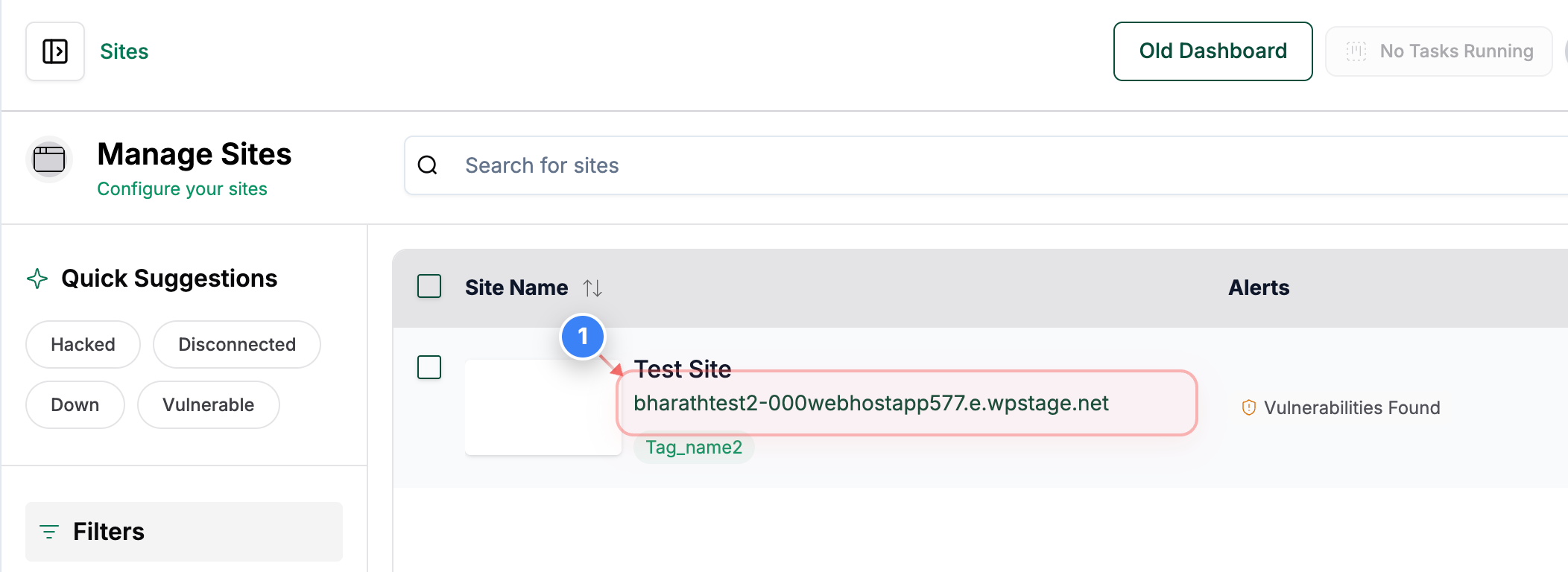 Step 1 screenshot