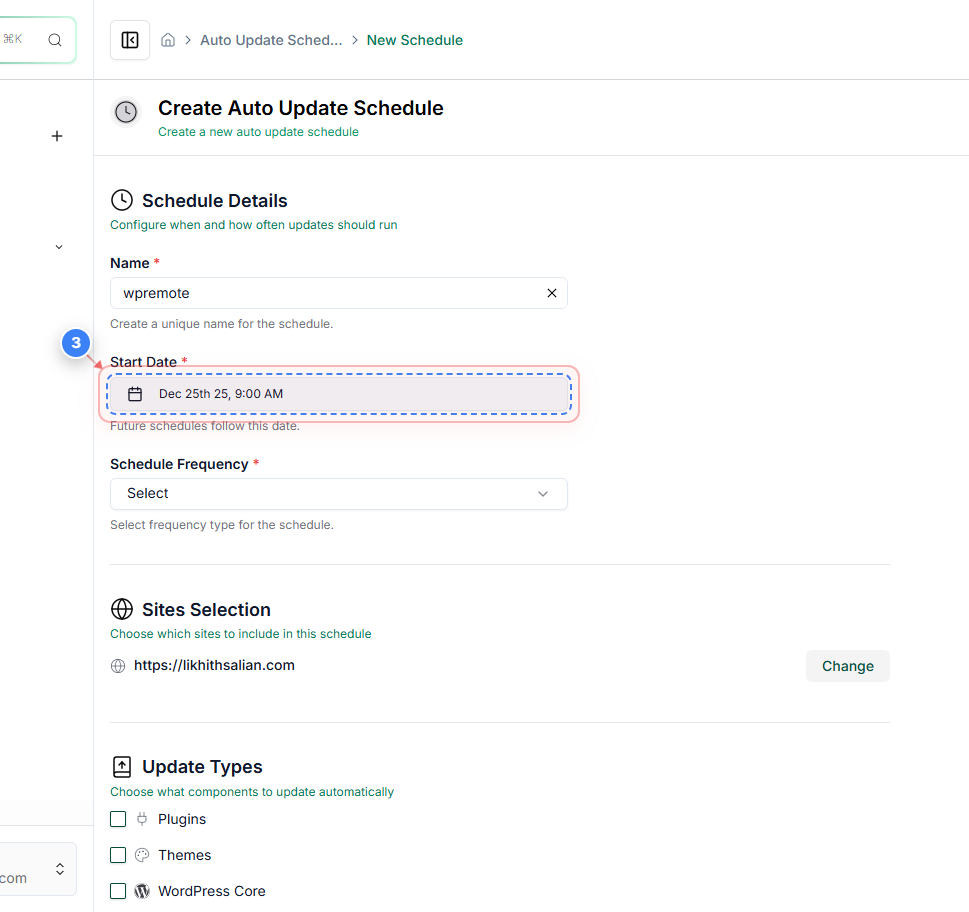 Step 3 screenshot