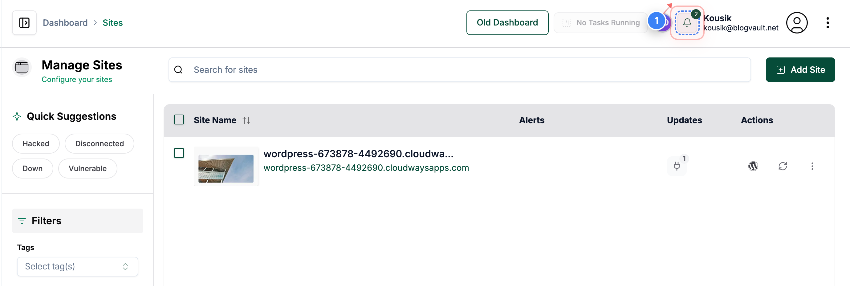 Step 1 screenshot