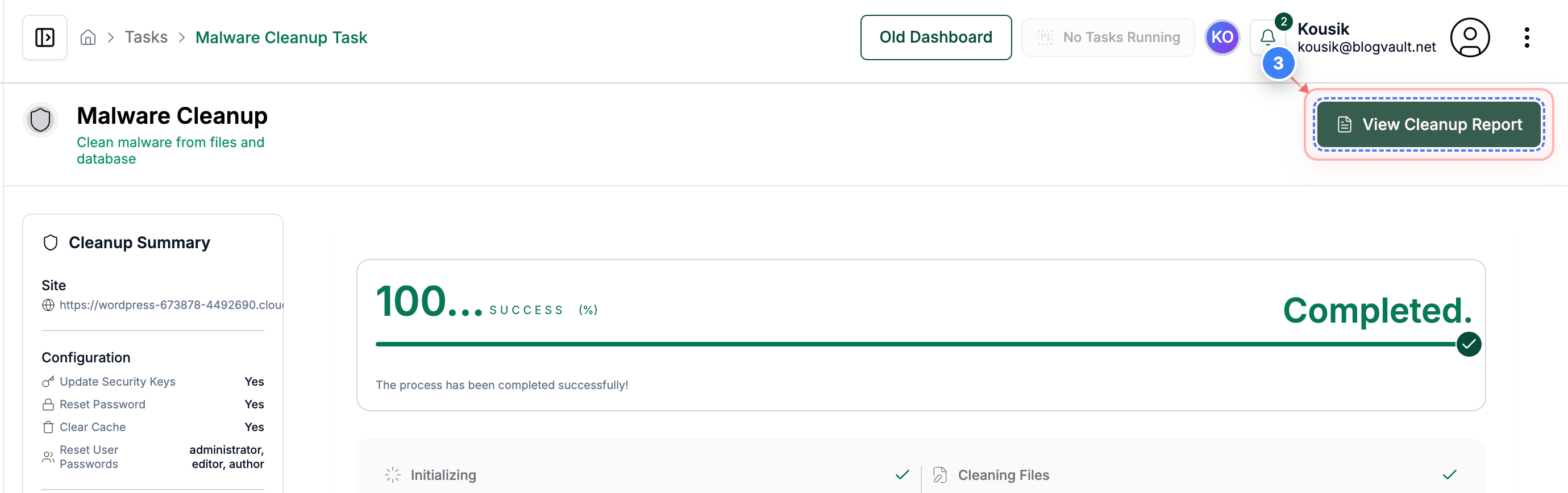 Step 3 screenshot