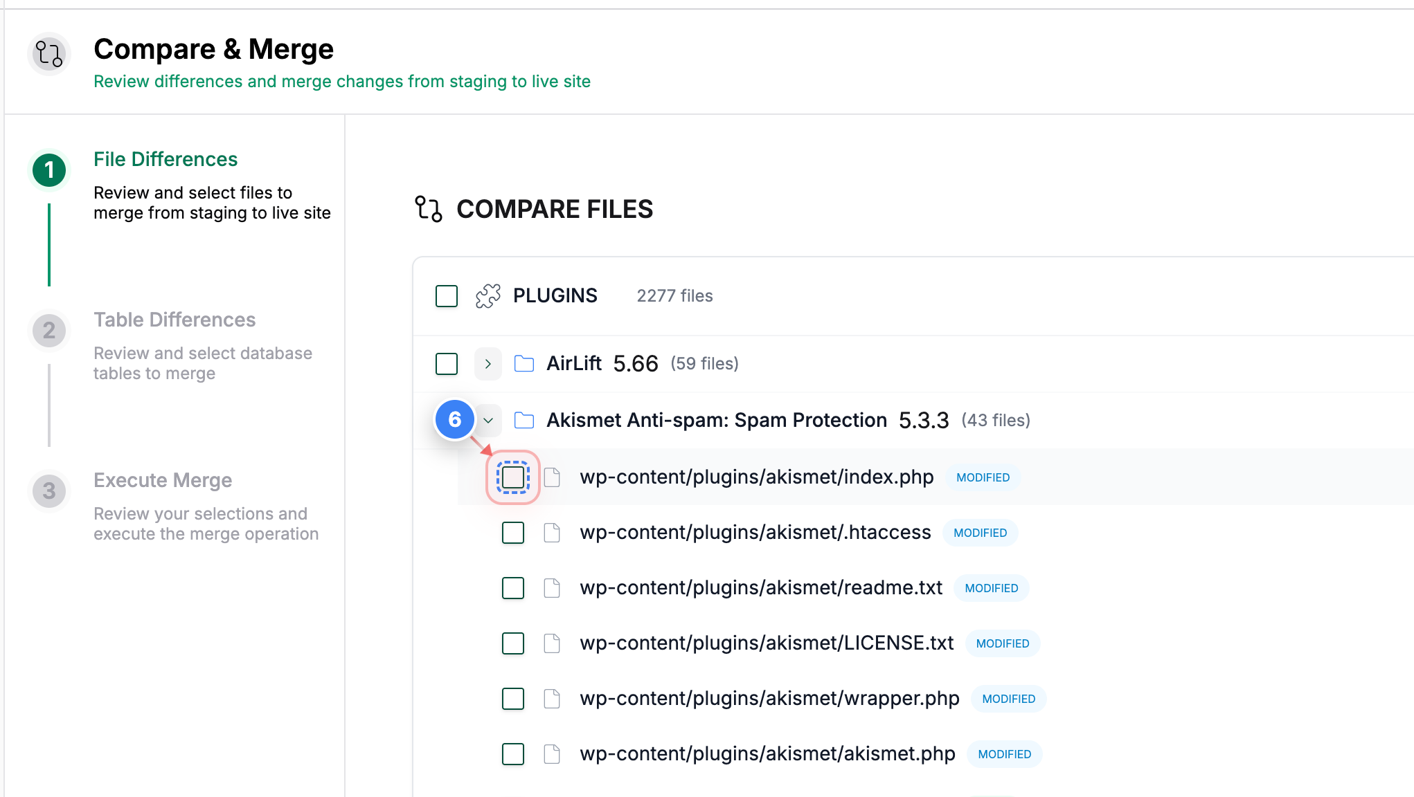 Step 6 screenshot