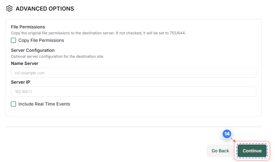 Step 14 screenshot