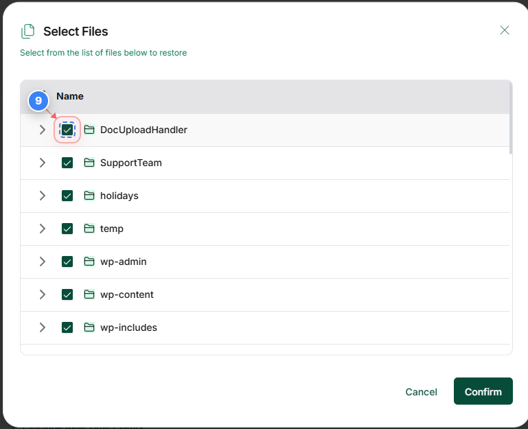 Step 9 screenshot