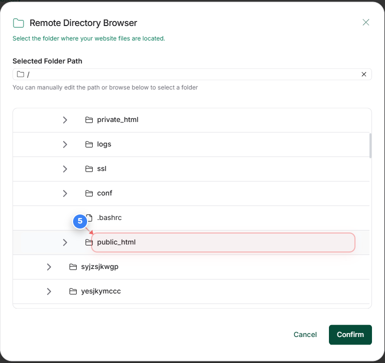 Step 5 screenshot
